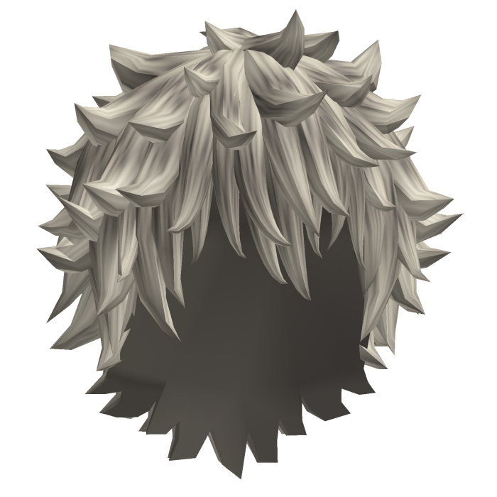 blonde fluffy emo hair