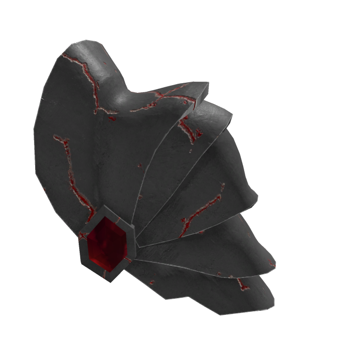 Crimson Edge Shoulder Armor - Left