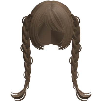 Popular Braided Egirl Autumn Hair in Light Brown