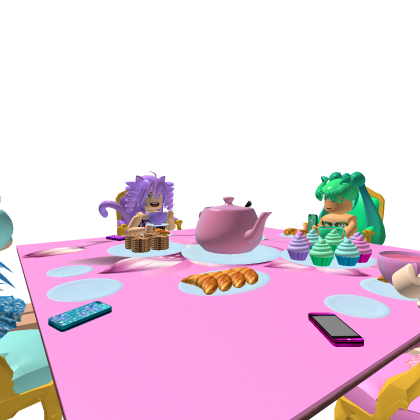 tea party time with nekos