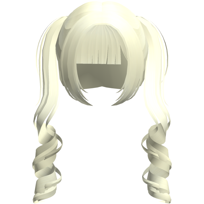 blonde cute douyin princess pigtails