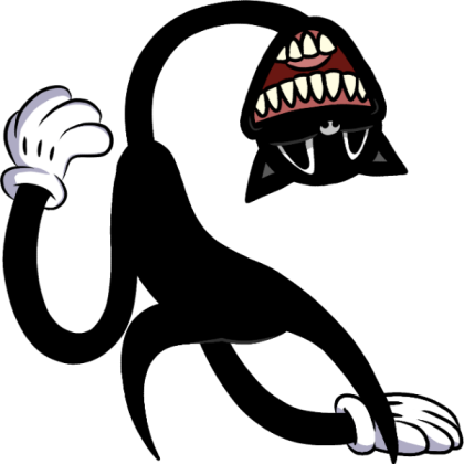Cartoon Cat Left FNF Roblox decal