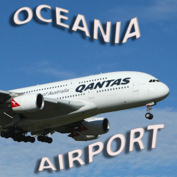 Oceania fishes united Airport.