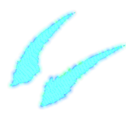 Animated Rainbow Demon Horns (Glowing)