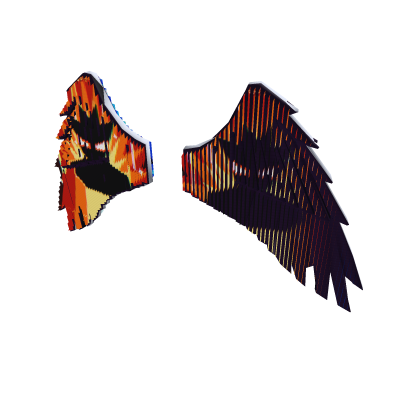 Glitchy Aura Wings 