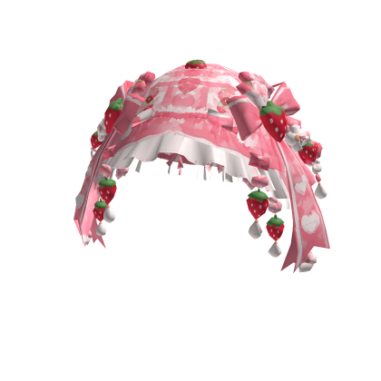 Strawberry Milk Bonnet Hat