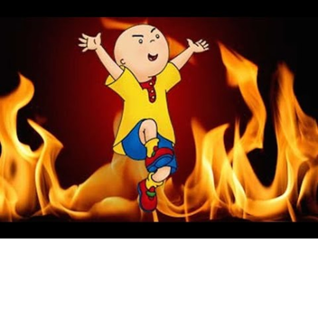 Caillou vs. Thomas da train