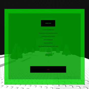 >>>> ZOMBIE ROAD <<<< (8 ROADS OF ZOMBIES)