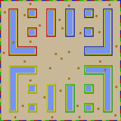 Super Mario Kart - Battle Course 2 Roblox decal