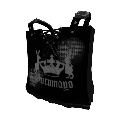 black lace up corset mini dress gothic  Roblox item