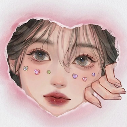 Aesthetic | Pfp | Heart | Pastel Roblox decal