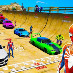 Jump Ramp Mount Chiliad Spiderman Challange