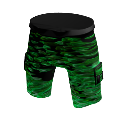 Green Trippy Shorts thumbnail
