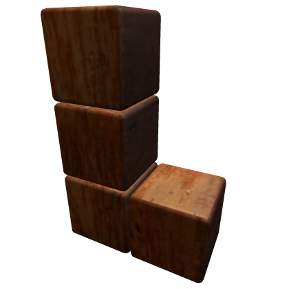 Rusty Tetramino of Competence Roblox avatar item