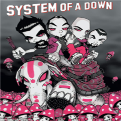 SYSTEM OF A DOWN CARTOON! Roblox decal