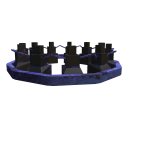 Ghost Snowman Crown