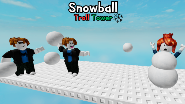 Snowball Troll Tower screenshot 1