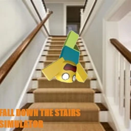 (SNOW WORLD!) Fall Down The Stairs Simulator icon