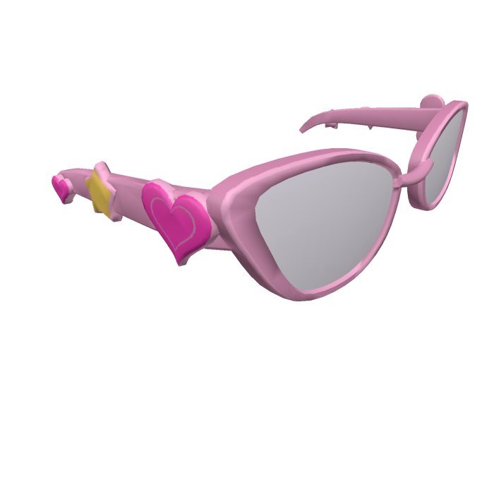 Sweet Gummy Candy Heart Glasses