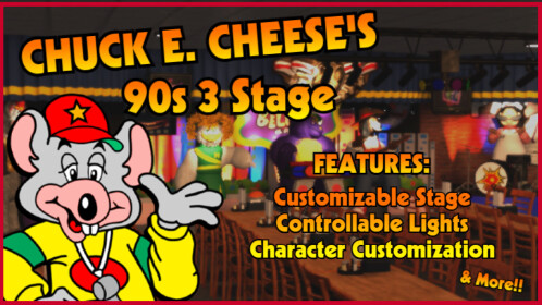 Control a 90s Chuck E Cheese 3-Stage