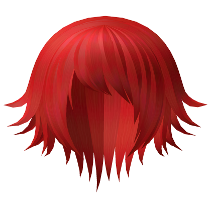 goth vampire bob hair red