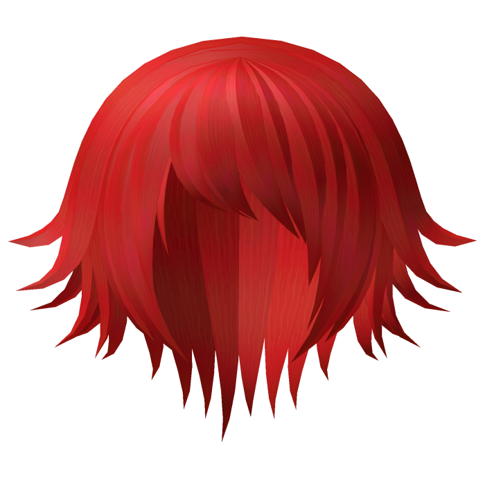 goth vampire bob hair red