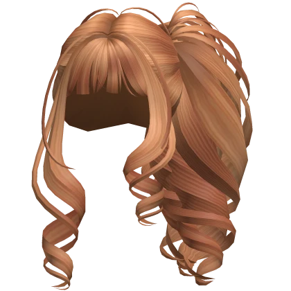 reipon♡ ♡ Swooped Shoujo Half Side Ponytail (Pastel Blue) | Roblox