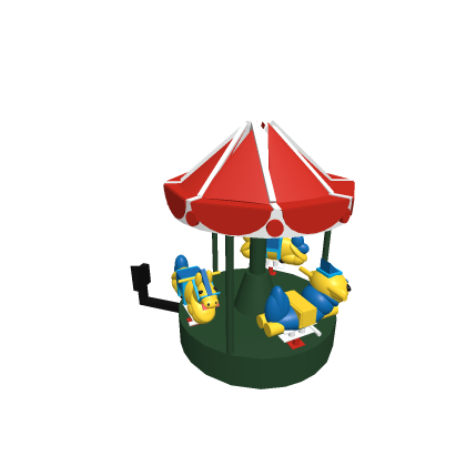 Mini Carousel Kiddie Ride (Horse And Elephant)