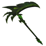 Green Raptor Scythe