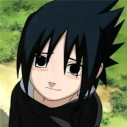 ohhh so cute he needs a hug =) *sasuke* Roblox decal