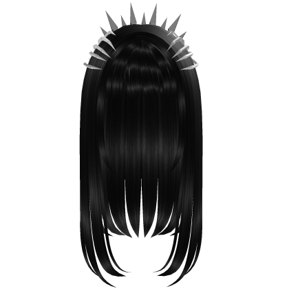 spines halloween punk skeleton hair [black]