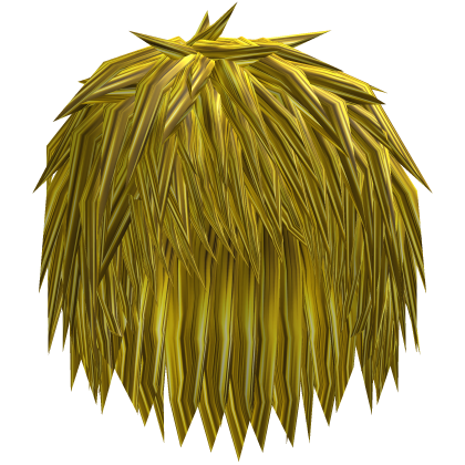 Emo Yellow Hair w/ Short Bangs