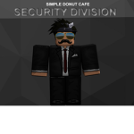 Simple Donut Cafe Security Divison