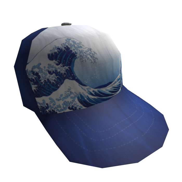 Anime Japan Tsunami Cap Y2k