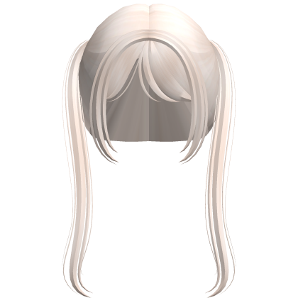 Cute Emo Long Pigtails in Blonde Roblox item