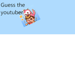 Guess the youtuber (includes free models)