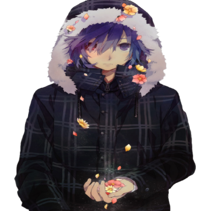 anime boy render dark Roblox decal