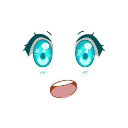 ✨Teal Cute Makeup!✨ Roblox decal