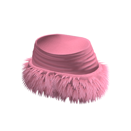 Y2K Mini Skirt Fur - PINK