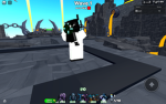 Large scientist camera man