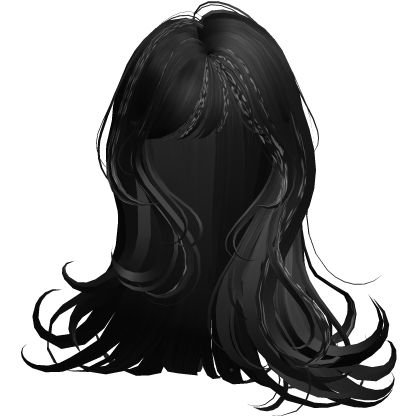 Silky Long Angelic Swirly Hair (Black Leopard)