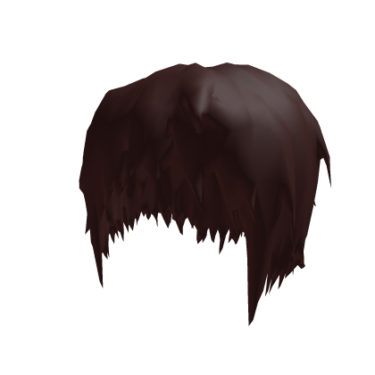 red messy anime emo hair Roblox item