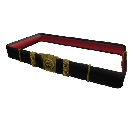 imperial qing dress unifrom belt (中等军官）