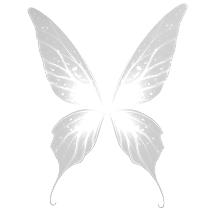 Glowing Magical | Mystical Fairy Wings (White) Roblox item