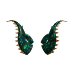 Whisper Emerald Horns