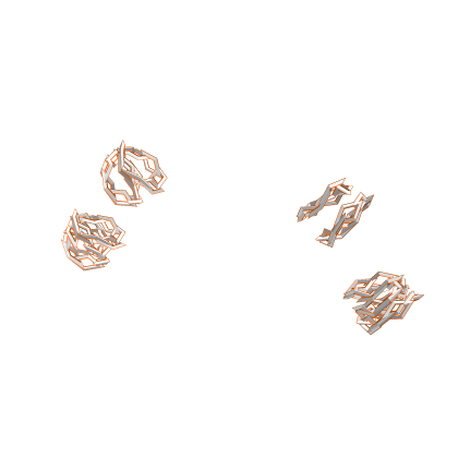 Light Orange Chain Wraps
