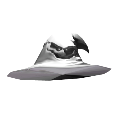 [Emissive] White Glowing Posessed Witch Hat
