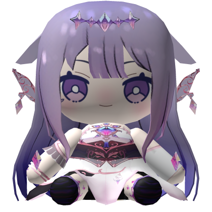 Koseki Bijou Plush (Back) Hololive Roblox item