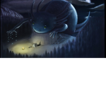 The blue axolotl/void
