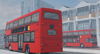 Double Decker London Bus Vyking  preview 1